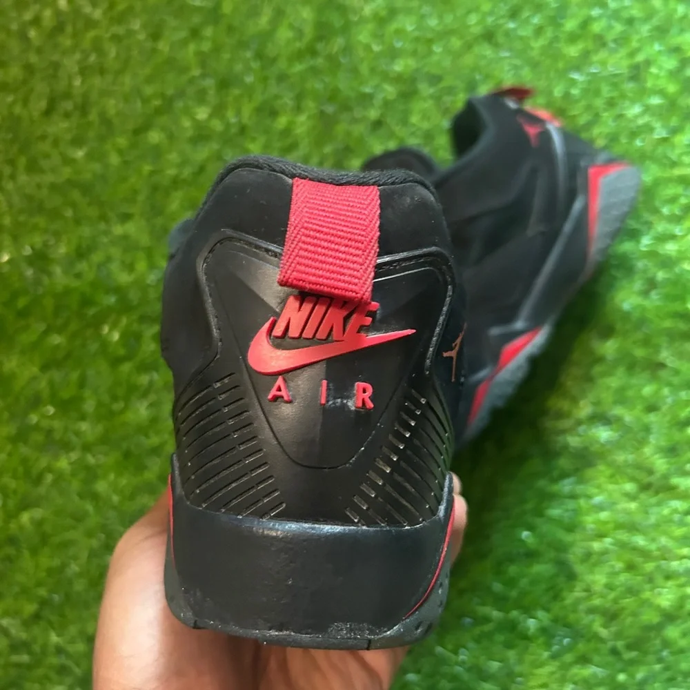 Nike Air Jordan MVP 92 Black Infrared Red Gs Size 7Y No Box